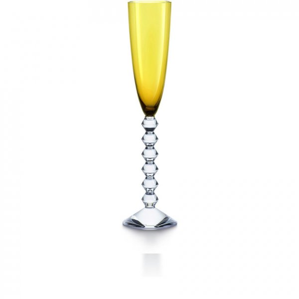 Flute-Vega-ambre-Baccarat