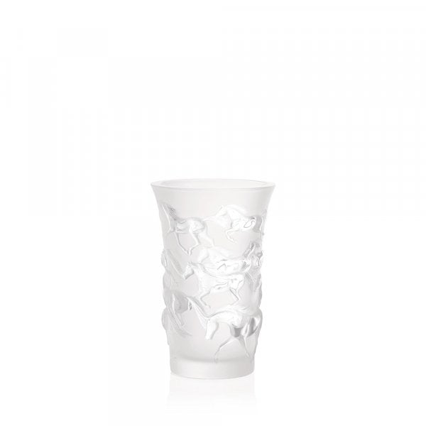 Vase-Mustang-crystal-Lalique