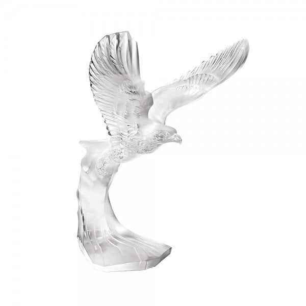 Golden Eagle Crystal Lalique Vessiere Cristaux