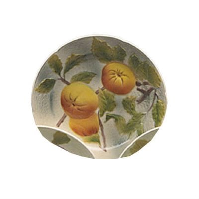 assiette-pomme-barbotine-faience