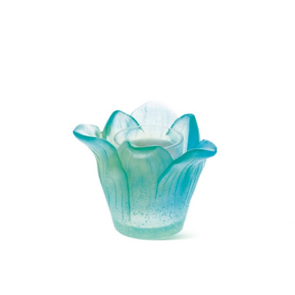 bougie-turquoise-amaryllis-daum-crystal