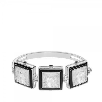 CRYSTAL SILVER VIBRANTE BRACELET LALIQUE