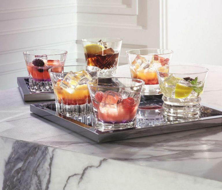 Coffret De 6 Gobelets Everyday Classic En Cristal Baccarat – état Comme Neuf