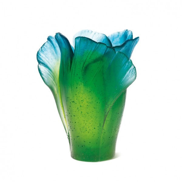 vase-ginkgo-17cm-daum