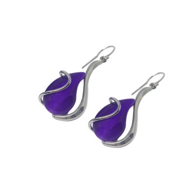 Boucles-oreilles-cristal-violet