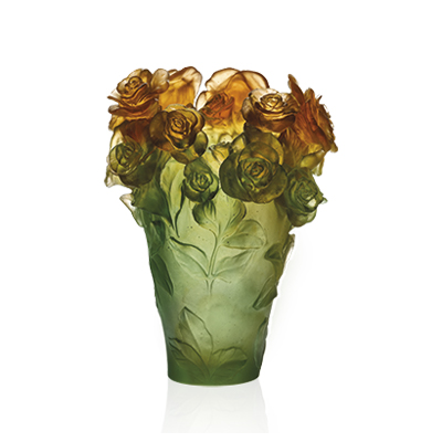 Rose-Passion-Vase-35-cm-vert-orange-05282-2