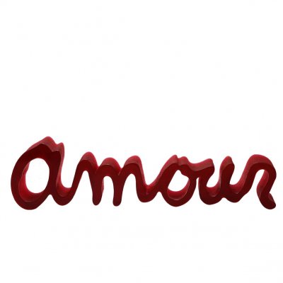 Sculpture-amour-ben-rouge-Daum-