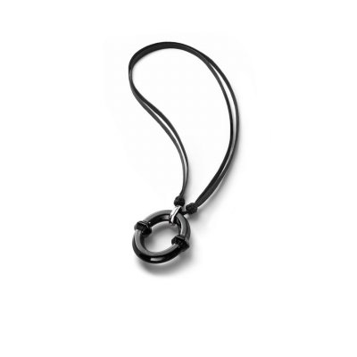 Collier-b-mania-noir-baccarat