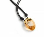 galea-pendentif-orange-cristal-baccarat