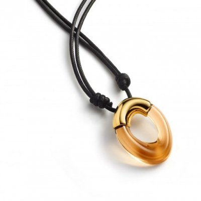 galea-pendentif-orange-cristal-baccarat
