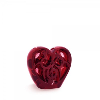 music-is-love-heart-sculpture-red