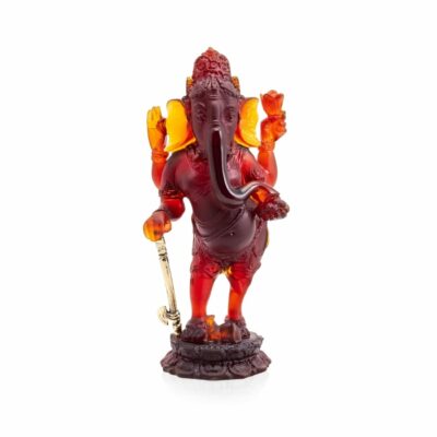 sculpture-Ganesha-ambre-Daum-france