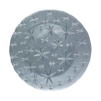 Assiette-cristal-argent