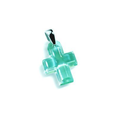 Pendentif-croix-cristal-turquoise-Lalique
