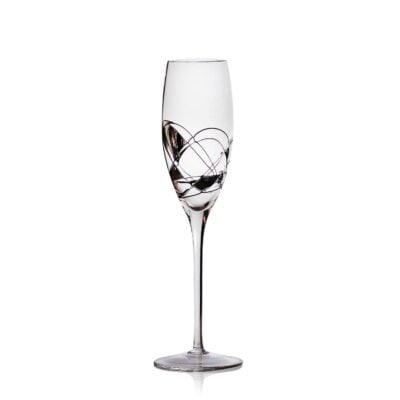 6 Verres Thé Cristal Couleur Timeless