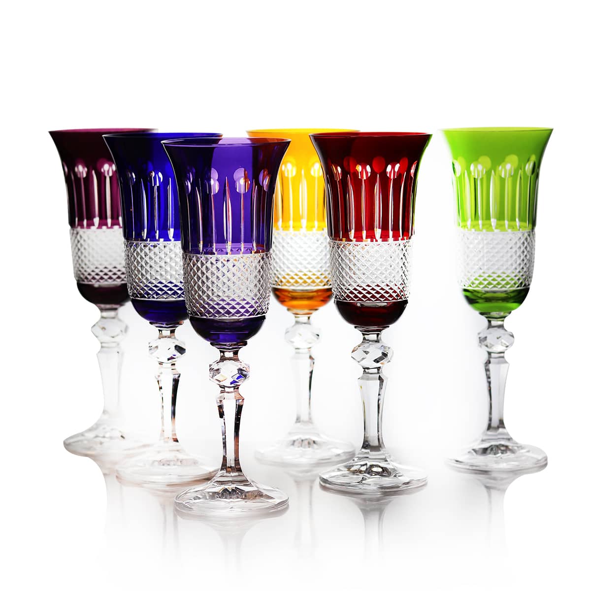 Crystal Champagne Flutes