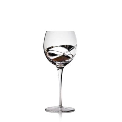 Lot de 2 verres à eau en cristal Graphik