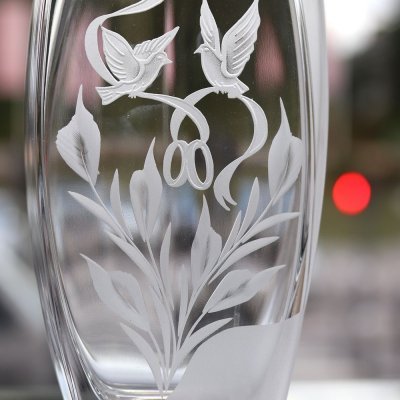 vase-cristal-mariage idee cadeaux mariage le vase en cristal
