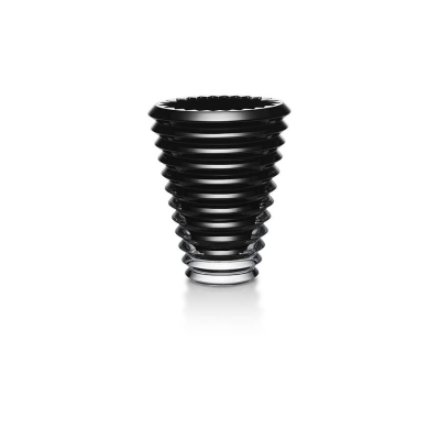 vase Baccarat eye en cristal noir