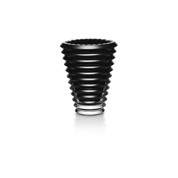 vase Baccarat eye en cristal noir