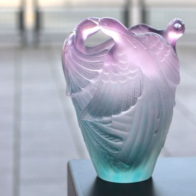 VASE OISEAUX PARADIS DAUM Vase-paradis-pate-verre-daum