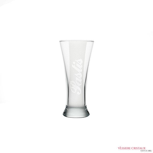 6 VERRES CRISTAL TAILLE PASTIS RICARD | Vessiere Cristaux