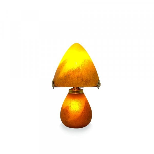 Lampe-pate-de-verre-orange