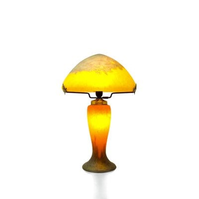 Lampe-pate-de-verre-retro