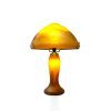 Lampe-pate-verre-orange-gm