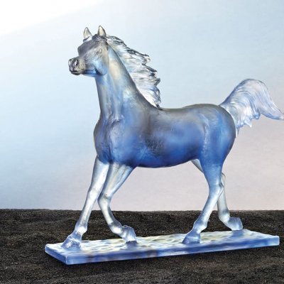 Cheval-bleu-majestueux-Daum Cheval-bleu-majestueux-Daum