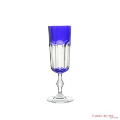 Flute-champagne-cristal-bleu-Nicole