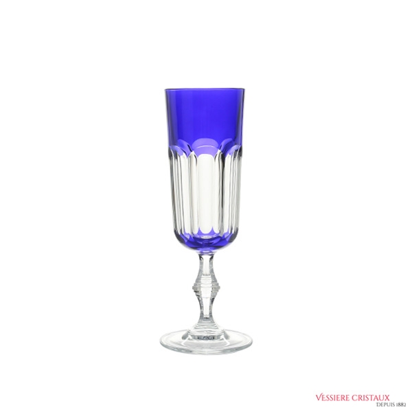 Flute-champagne-cristal-bleu-Nicole