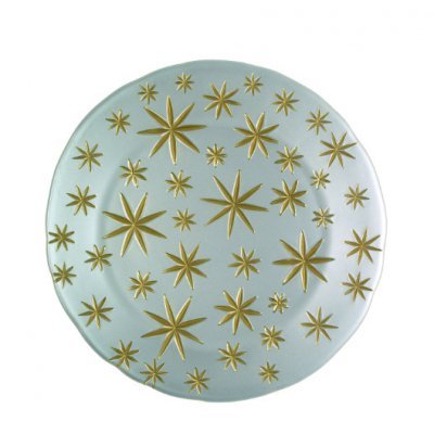 Assiette-plat-cristal-gris-Noel