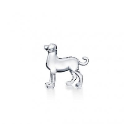 Chien-cristal-clair-zodiaque-Baccarat