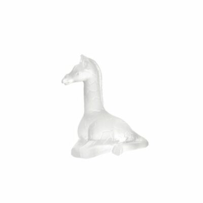 Girafe-cristal-blanc-Daum