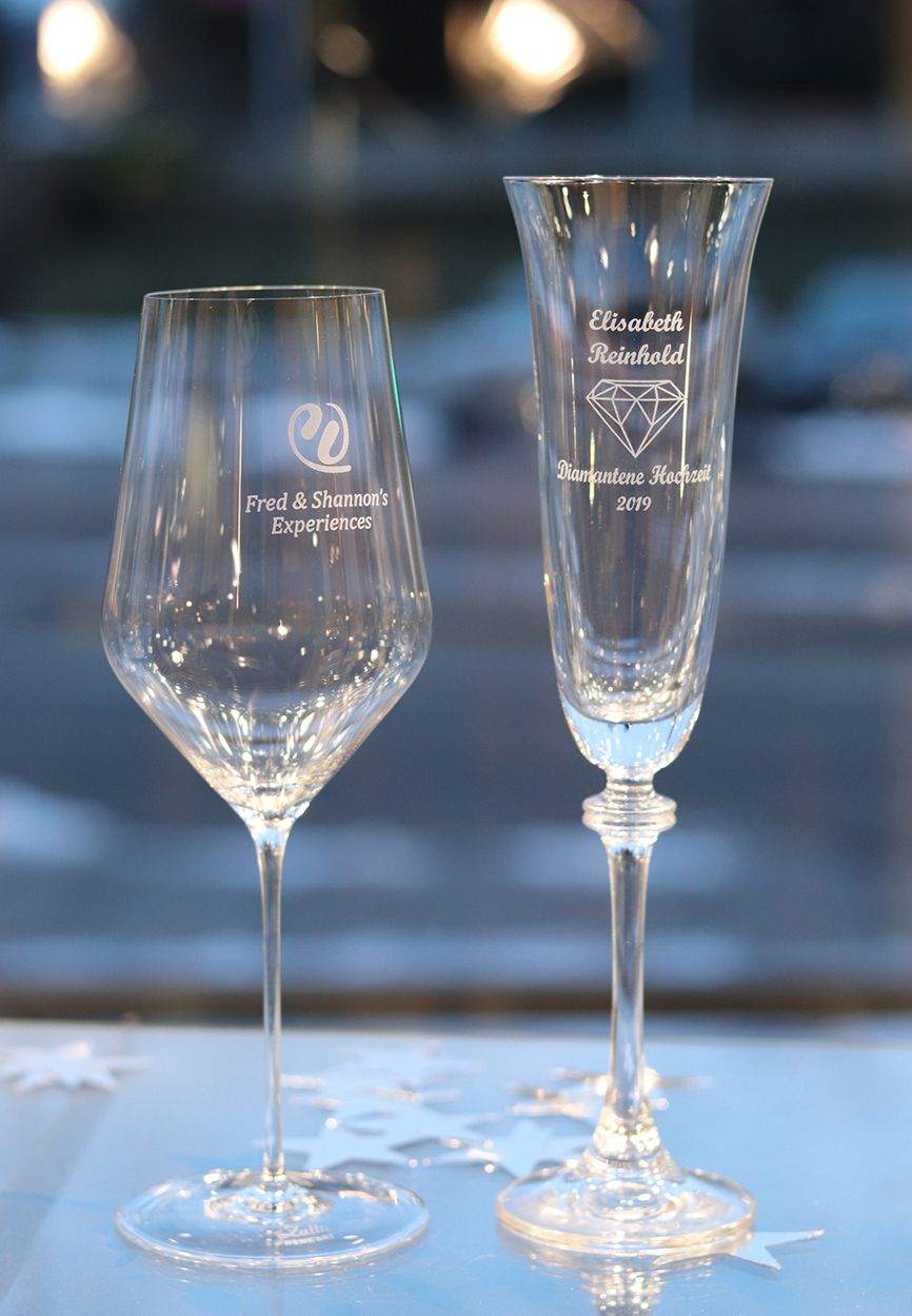 ENGRAVING ON CRYSTAL - ENGRAVING ON GLASSES