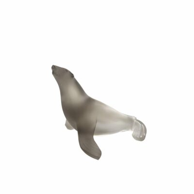 Sculpture-otarie-pate-de-verre-Daum