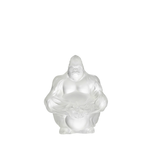 Gorilla-sculpture-cristal-Lalique