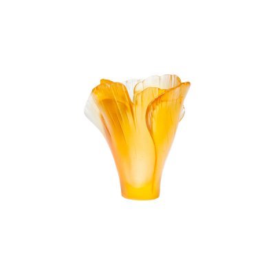 Vase-mini-ambre-ginkgo-Daum