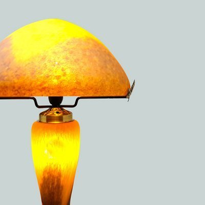 Lampe-pate-de-verre-orange-zoom Lampe-pate-de-verre-orange-zoom