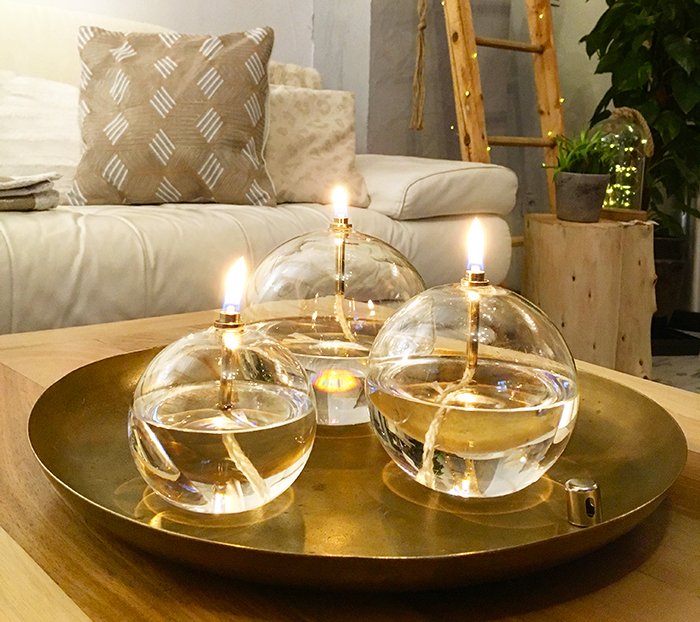Lampe-Huile-verre