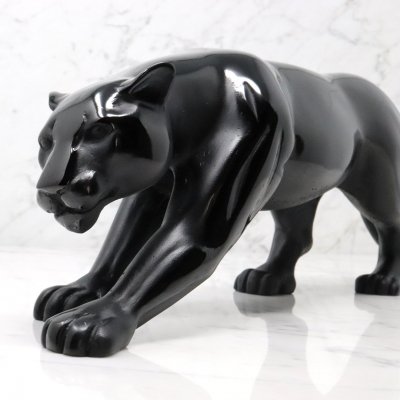 Panthere-cristal-noir-Daum Panthere-cristal-noir-Daum