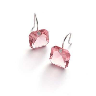 Boucles-oreilles-octogone-cristal-rose-Baccarat