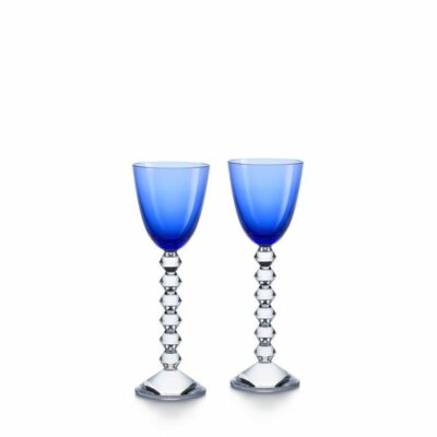 Coffret-Vega-verre-vin-du-rhin-bleu-Baccarat