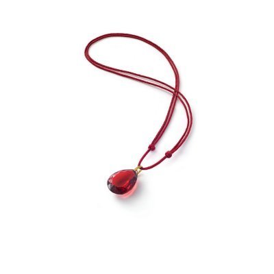 Marie-Hélène de Taillac-pendentif-rouge-cristal