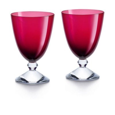 Vega-verre-bas-rouge-Baccarat