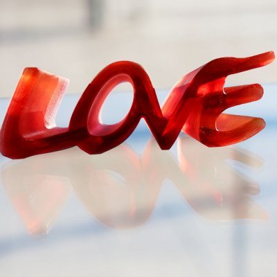sculpture-love-ben-amour-cristal-daum sculpture LOVE daum france