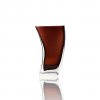 Vase-cristal-de-boheme-marron