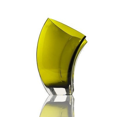 Vase-vague-cristal-de-boheme-vert