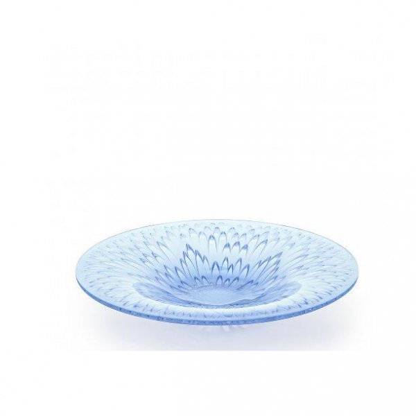 Coupe-flora-bella-bleu-lavande-Lalique